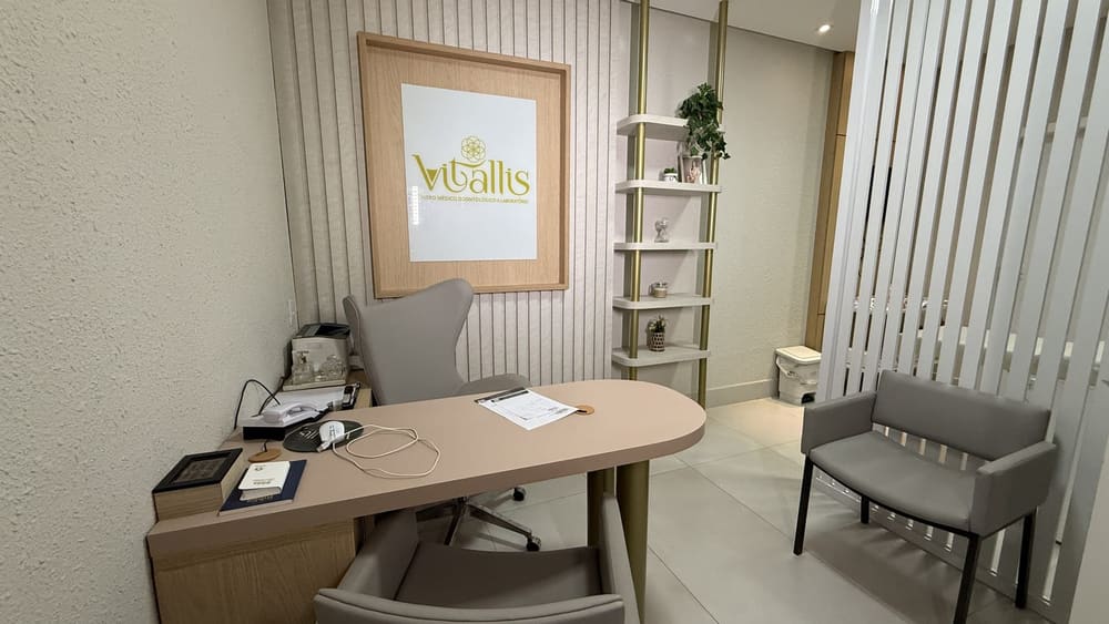 Consultório reservado da Vitallis